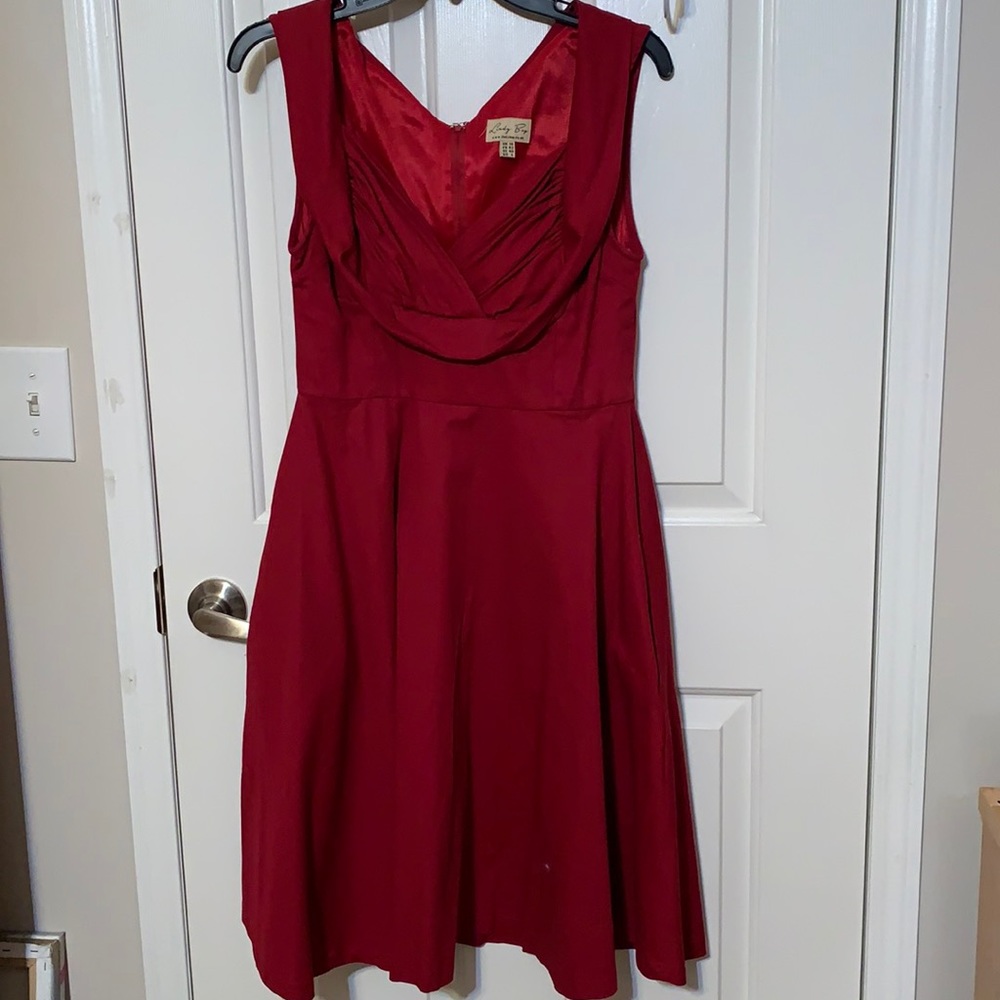 Lindy Bop red Large dress